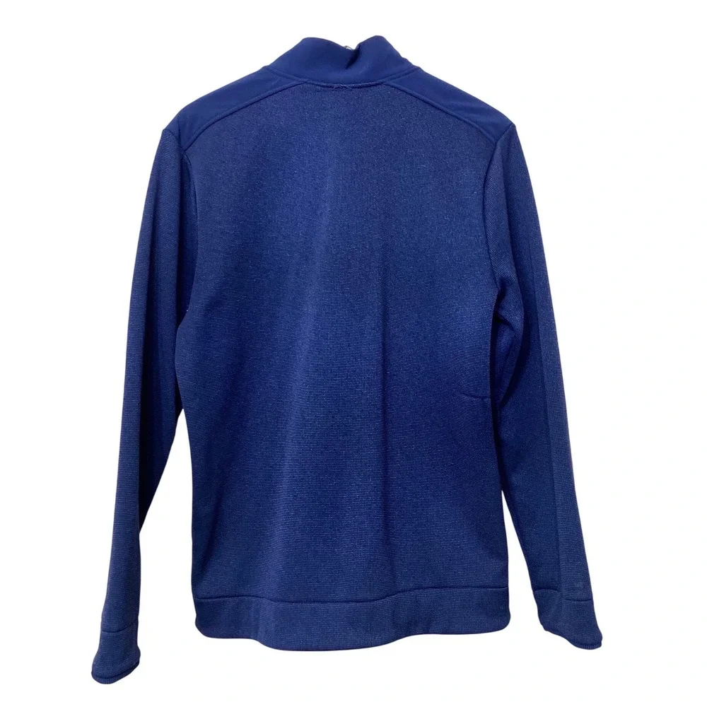 Under Armour UA Storm‎ Golf Quarter Zip Pullover Blue Mens Medium Hybrid Sweater
